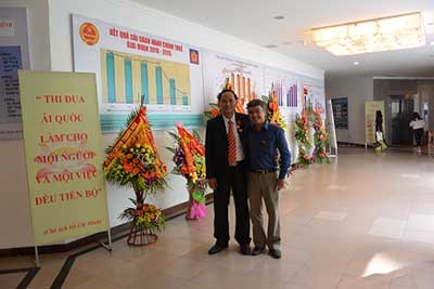 Lãnh đạo VVFC chụp ảnh kỷ niệm với Ông Nguyễn Hữu Chi - Thứ trưởng Bộ tài chính